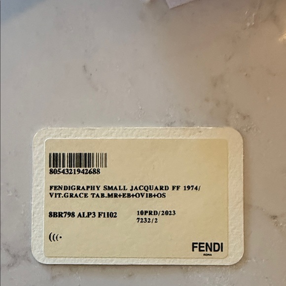 💯 Authentic Fendi Fendigraphy Small Shoulder Bag - Picture 2 of 15